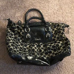Authentic Black Coach Purse